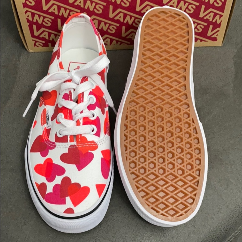 Vans Authentic shoes women Valentines Hearts - Picture 4 of 9